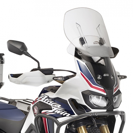 Parbrize - Parbriz Givi Transparent + Deflector Vant Honda CRF1000L Africa Twin (16 > 19) / CRF1000L Africa Twin Adventure Sports (18 > 19)