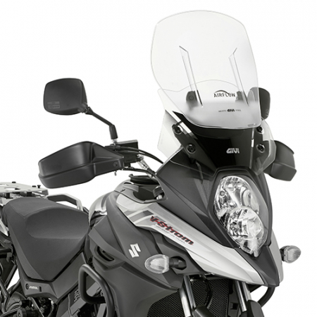 Parbrize - Parbriz Givi Transparent + Deflector Vant Suzuki DL 650 V-Strom (17-)