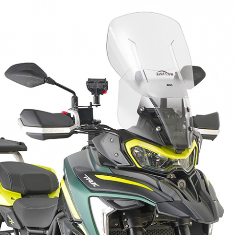 Parbrize - Parbriz Givi Transparent + Deflector Vant Benelli TRK 702 / 702X (23-)