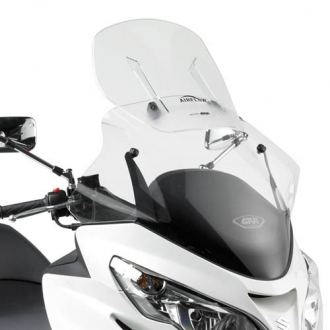 Parbrize - Parbriz Givi Transparent + Deflector Vant Suzuki Burgman 400 (06 > 16)