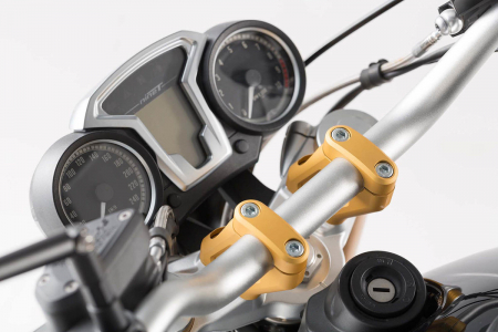 Cleme Fixare Ghidon - Relocare ghidon BMW R nineT (in sus: 30 mm