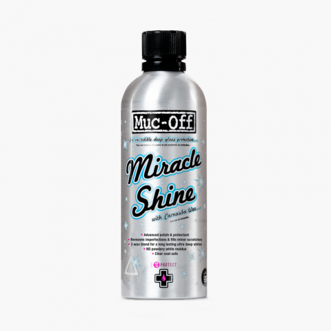 Intretinere Motociclete si Echipamente - Solutie Lustruire Muc-Off Miracle Shine Motorcycle Polish 500ml