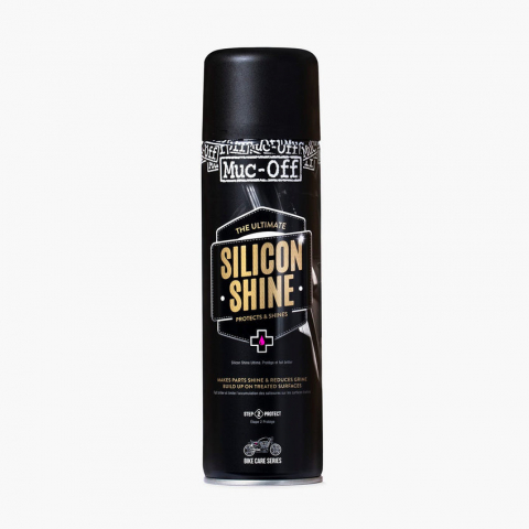Intretinere Motociclete si Echipamente - Spray Silicon Muc-Off Motorcycle Silicone Shine 500ml