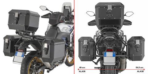 Suporti Genti - Suport genti laterale Givi PL ONE-FIT MONOKEY VOGE VALICO 800 RALLY (25)