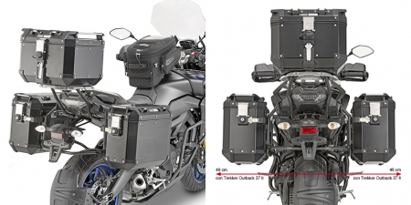 Suporti Genti - Suport Side Case Givi Trekker Outback Yamaha Tracer 900 / GT (18 > 20)