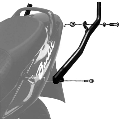 Suporti Genti - Suport Top Case Givi Suzuki GSF 600 Bandit (00 > 04) / GSF 1200 Bandit (00 > 05)