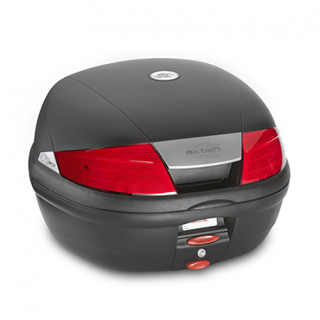 Top Case - Top Case Kappa Monolock 35 litri negru catadioptrii rosii