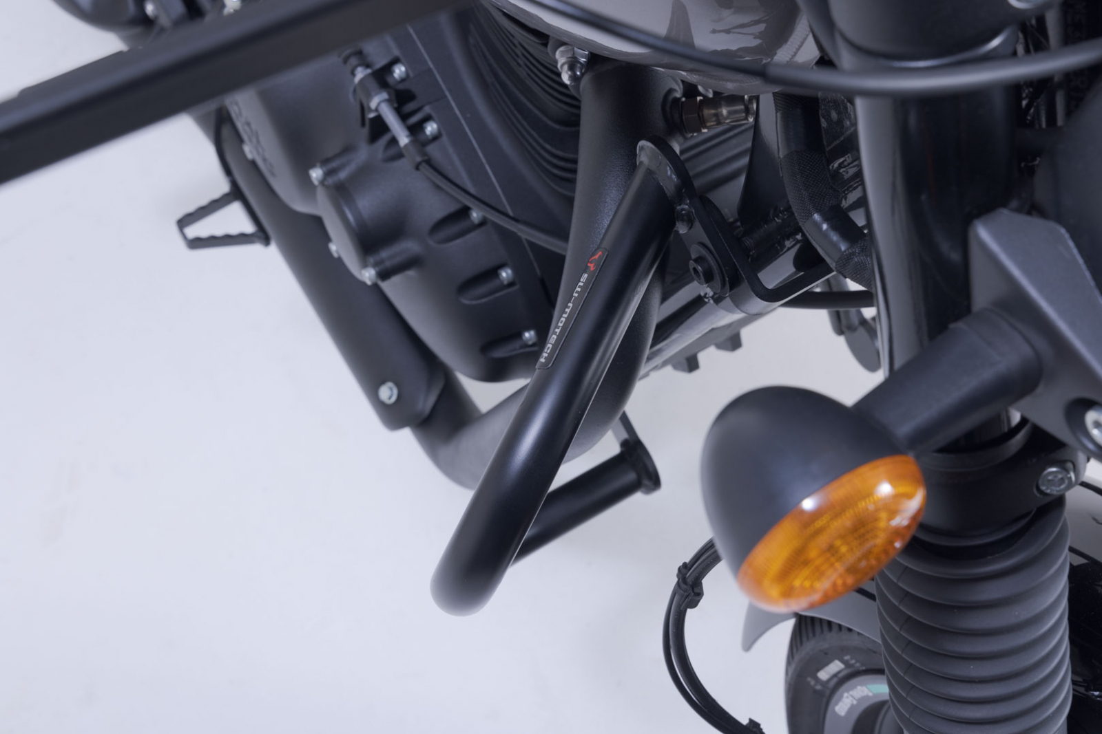 Crash bar Negru. Royal Enfield HNTR 350 (23-). [3]