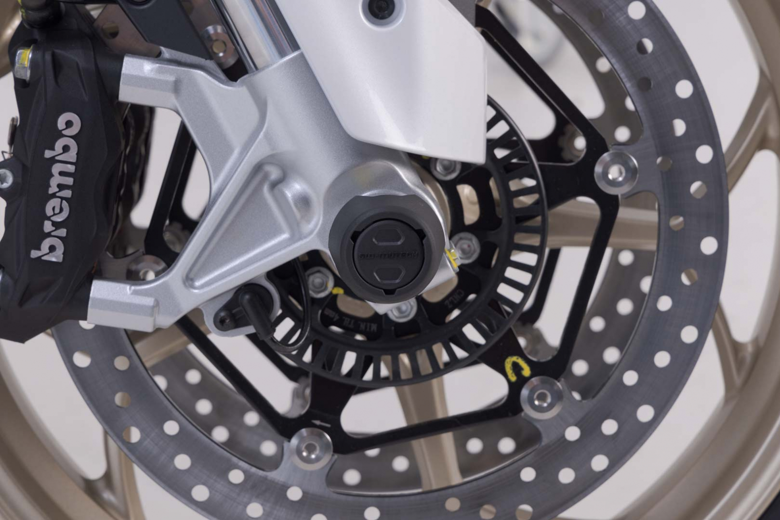 Crash pad ax roata fata Moto Guzzi V100 Mandello/S (22-). Sw-Motech [2]