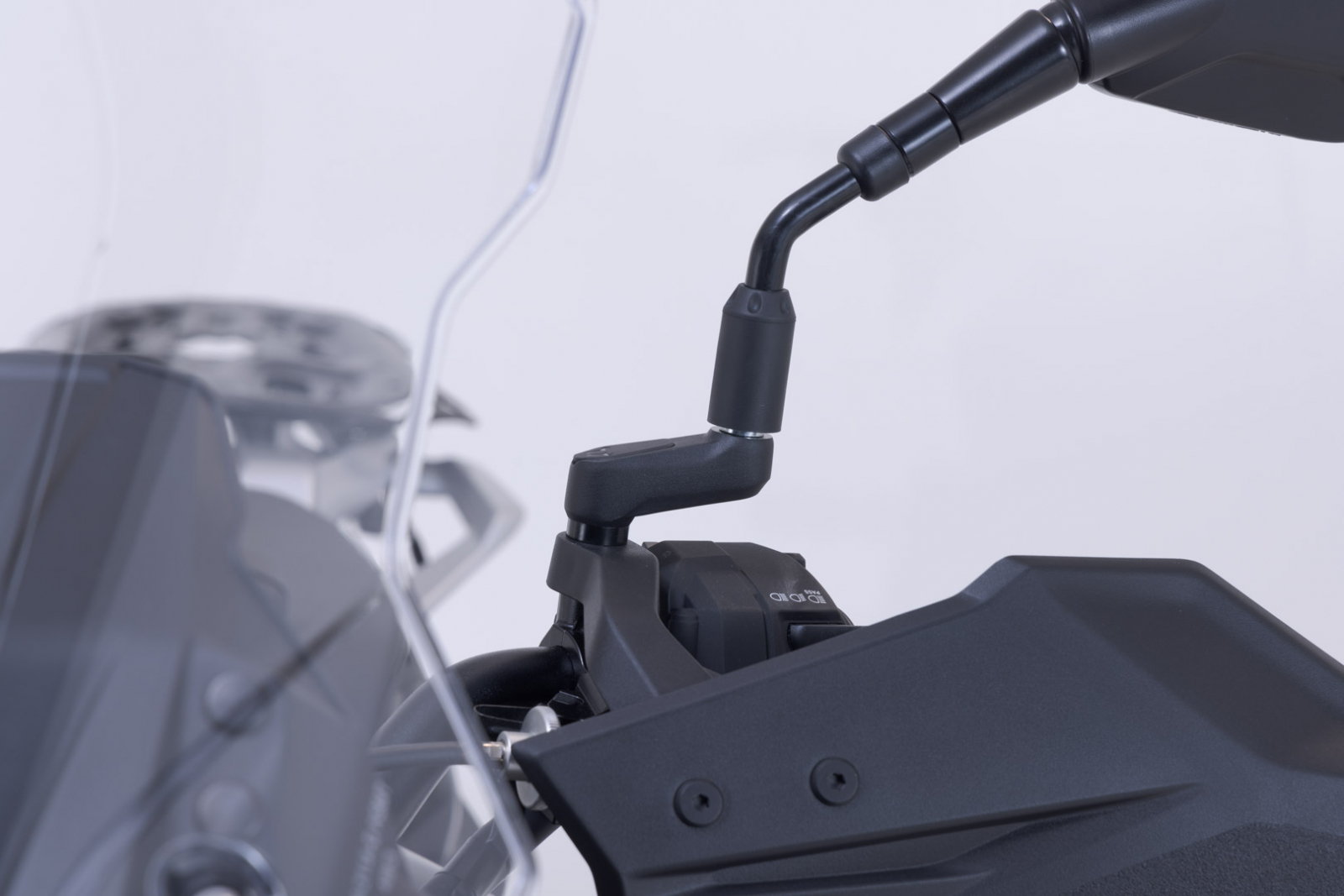 Extensie oglinda. Negru. Suzuki V-Strom 800DE/1050DE, GSX-S1000GX. [1]