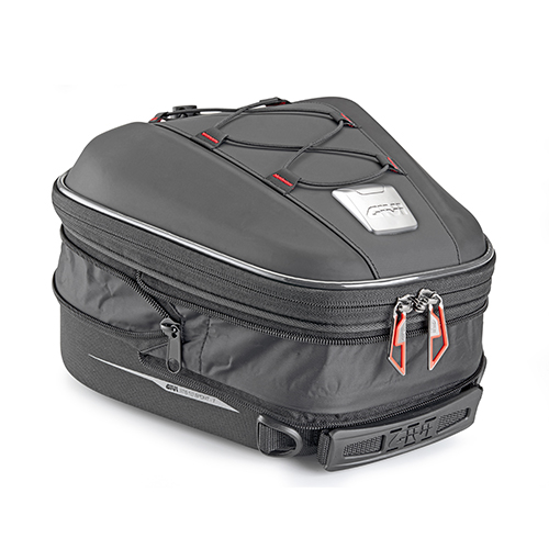 Geanta de sa si de rezervor termoformata Givi , 6 l, extensibila până la 10 l. Echipata cu sistem TANKLOCK [2]