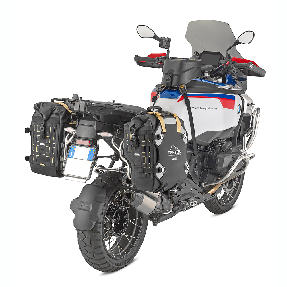 Geanta laterala Givi impermeabila cu sistem de fixare MONOKEY CAM-SIDE, 25 litri [1]