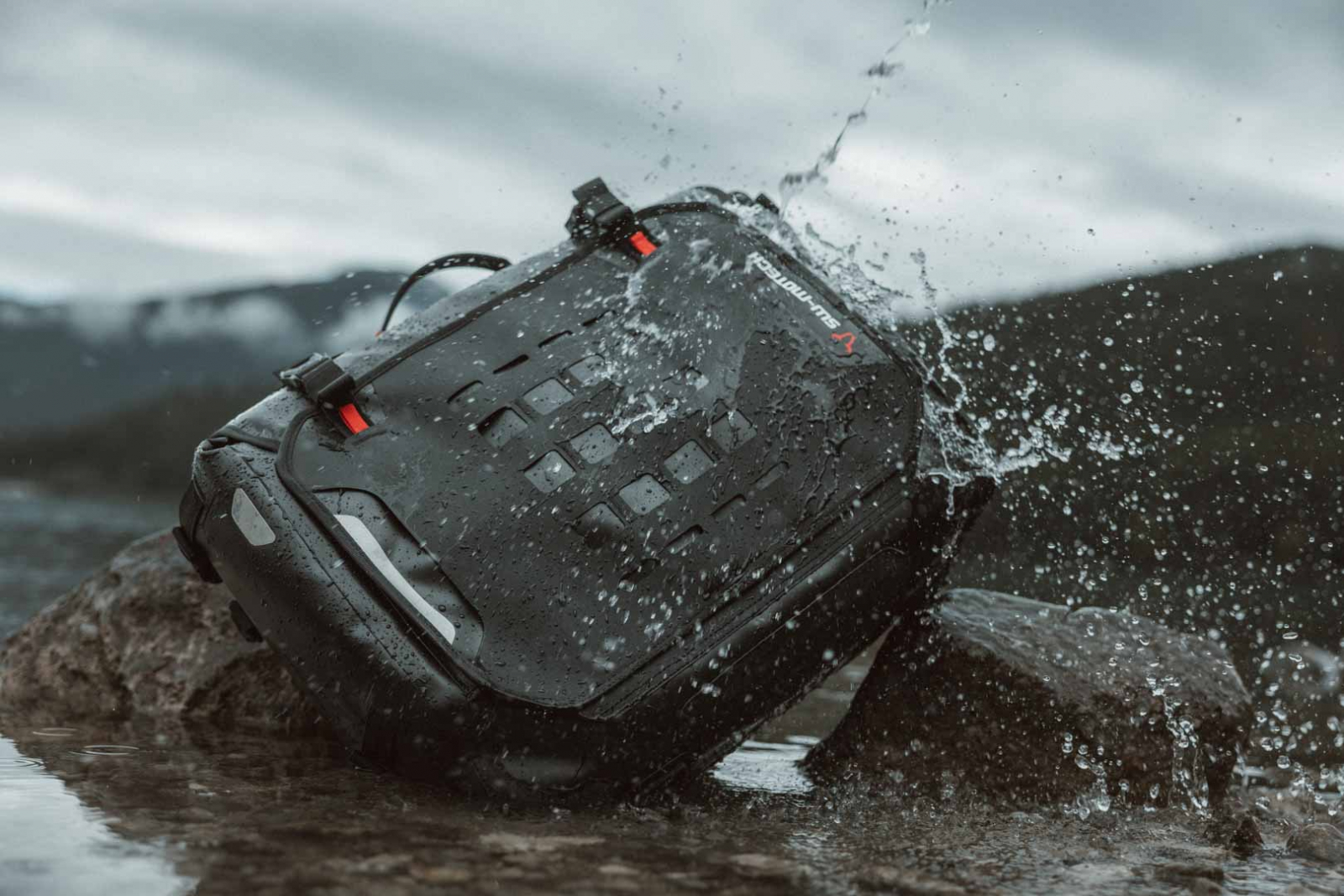 Genta laterala SysBag WP L 27-40l cu placa adaptoare Sw-Motech [3]