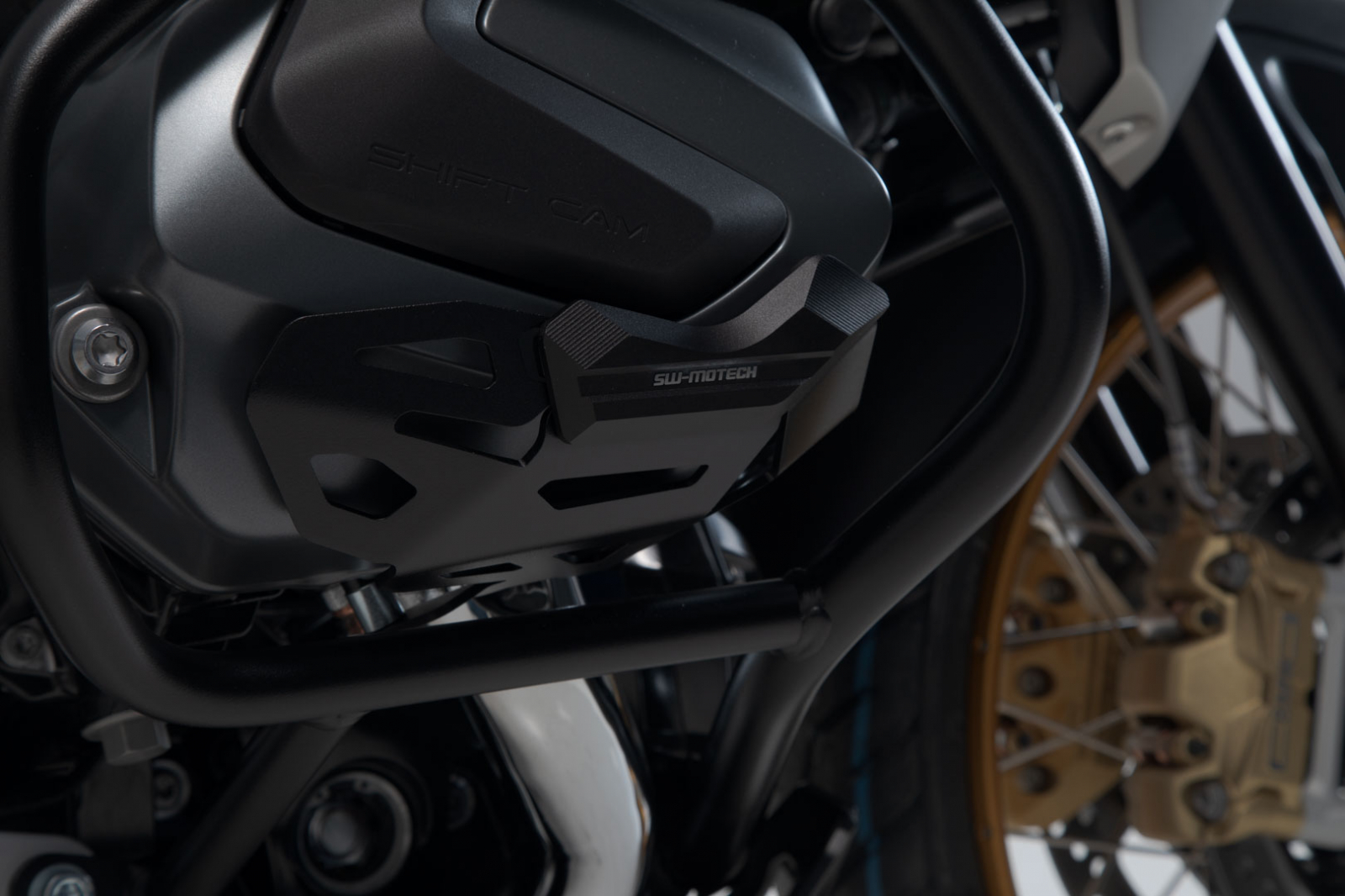 Protectie cilindru negru BMW R 1250 GS (18-), R 1250 R (18-). Sw-Motech [3]