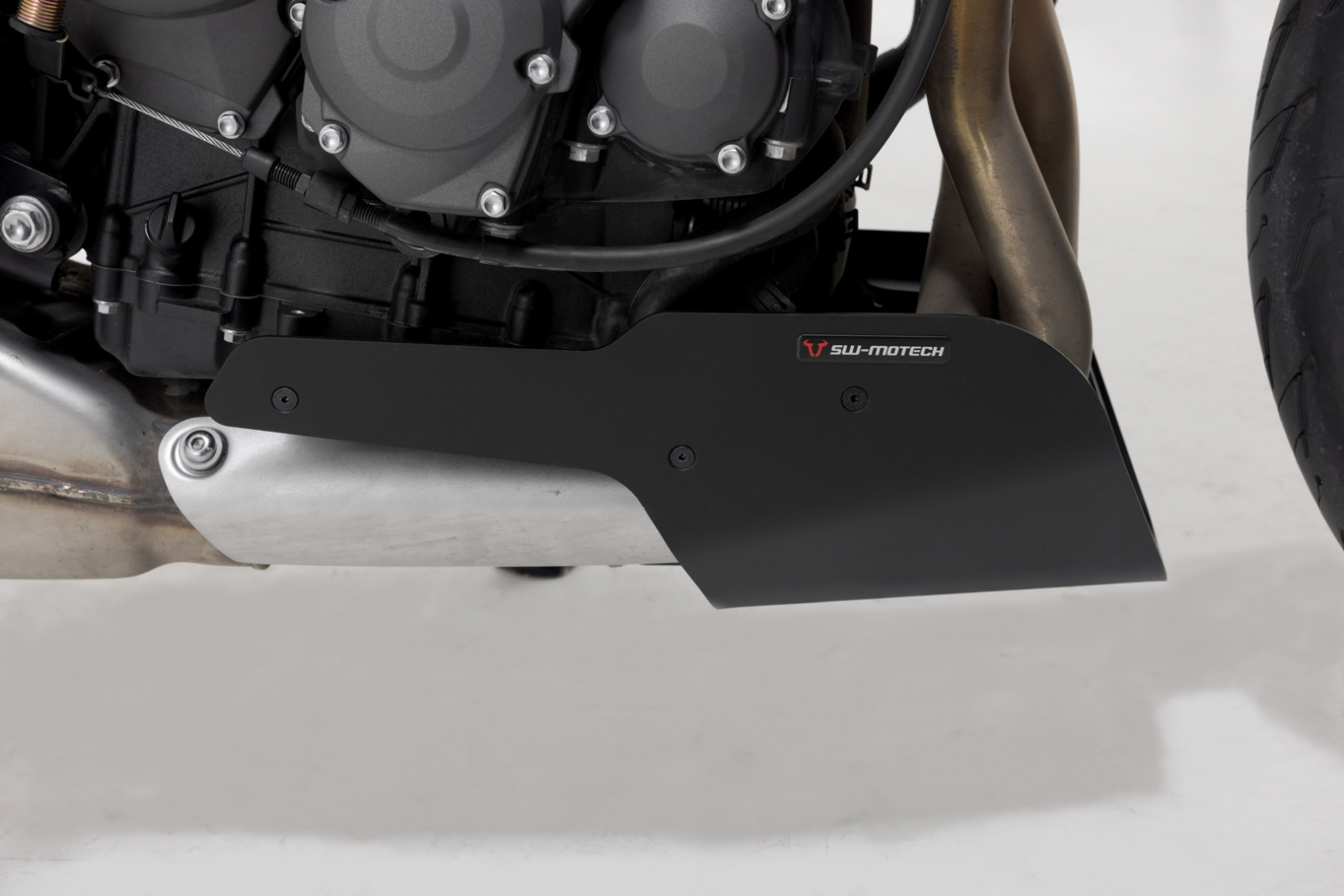 Scut motor Negru. Triumph Trident 660 / Tiger 660. Sw-Motech [3]