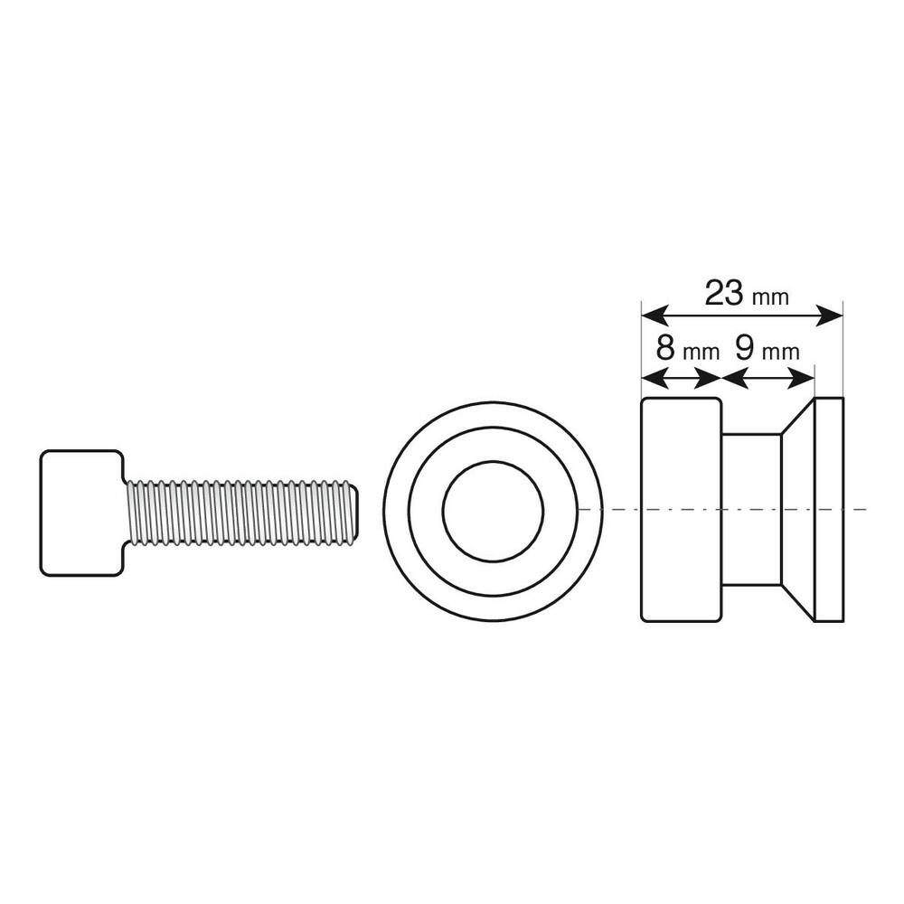 Set adaptoare stander - 8x1,25 mm [1]