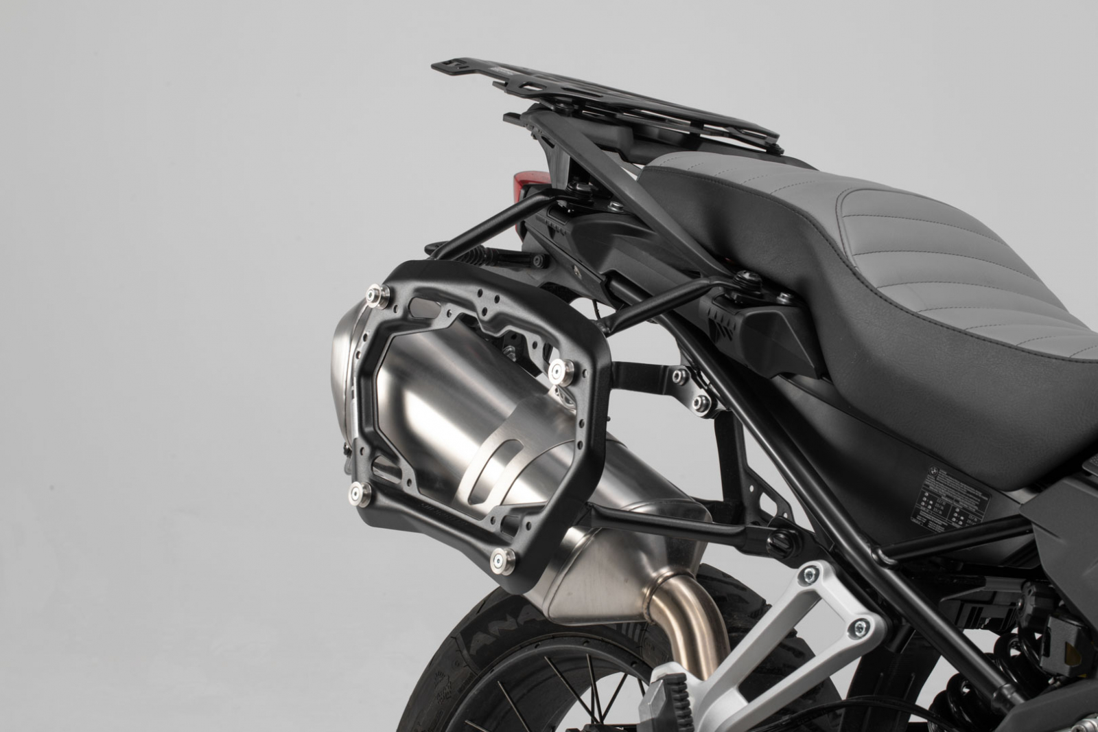 Set Side case AERO ABS 2x 25 l. ABS plastic. Negru. [2]