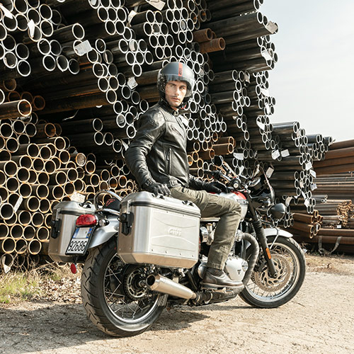 Set Side Case GIVI Trekker Dolomiti aluminiu 36 [4]