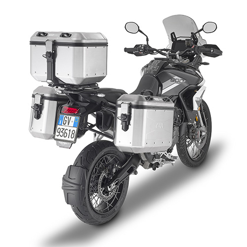 Set Side Case GIVI Trekker Dolomiti aluminiu 36 [1]