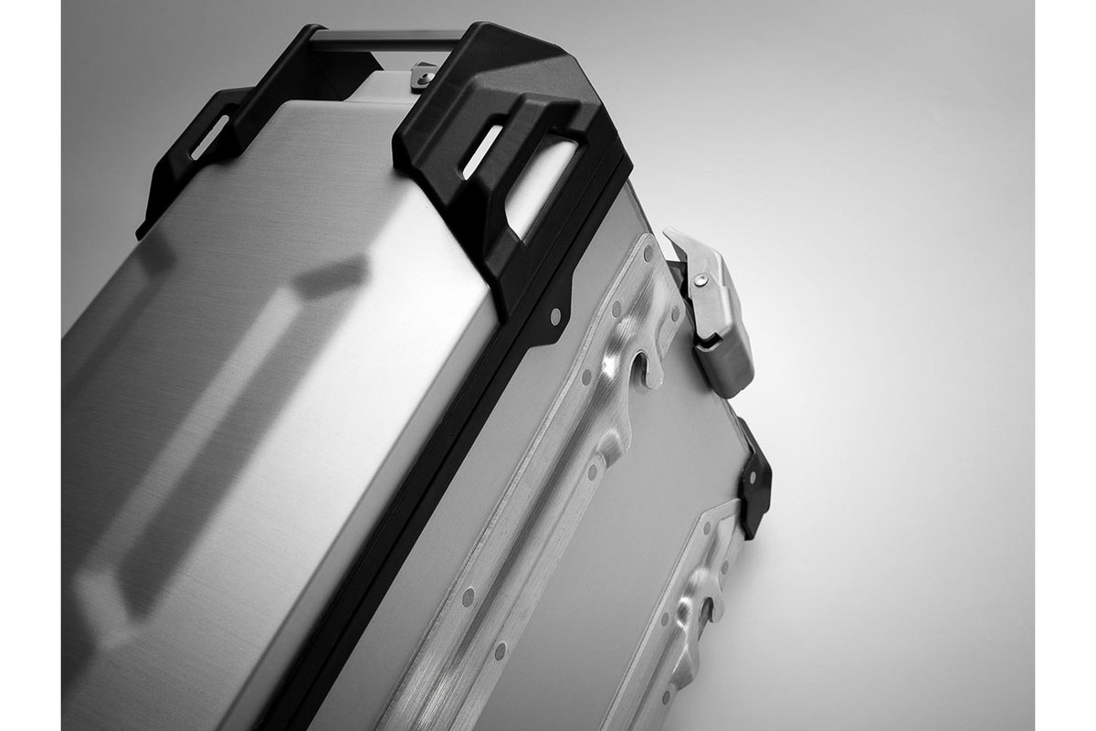 Side Case aluminiu TRAX ADV M 37 l. Dreapta. Argintiu. [4]