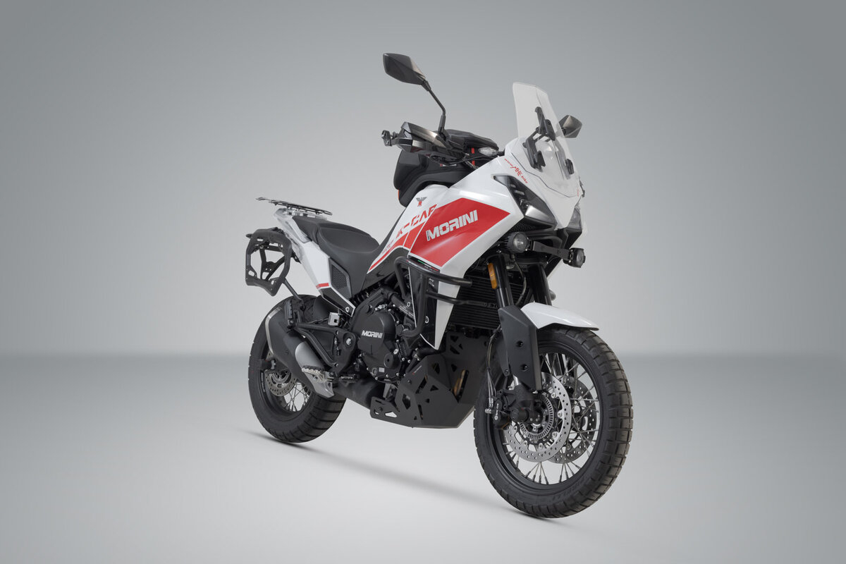 Suport genti laterale PRO. Moto Morini X-Cape 650 (21-). Sw-Motech [1]