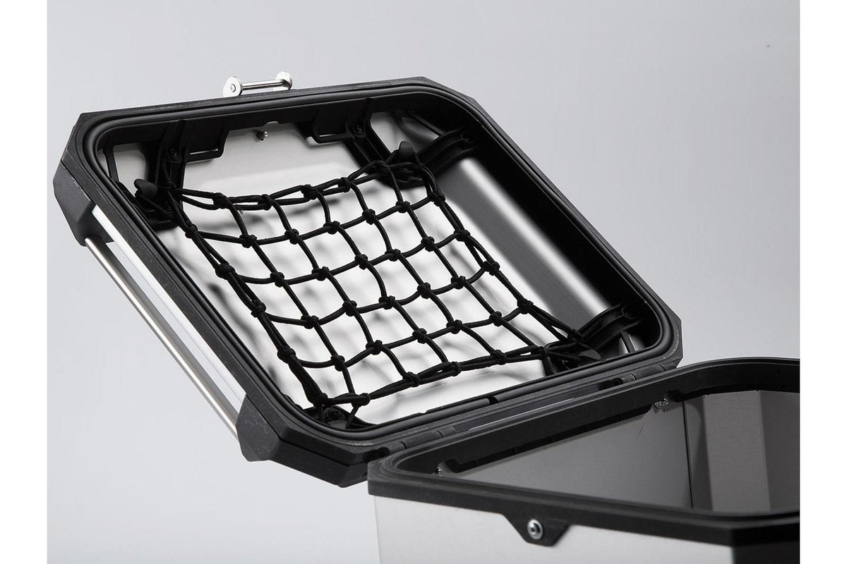 Top Case TRAX ADVENTURE aluminiu 38 L. Argintiu [3]