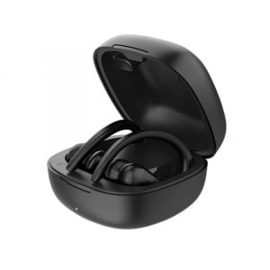 Casti bluetooth semi-in-ear QCY T6 cu cutie de incarcare si transport de 600mAh, 32Ω, Microfon, Bluetooth v5.0, IPX4, Negru [4]