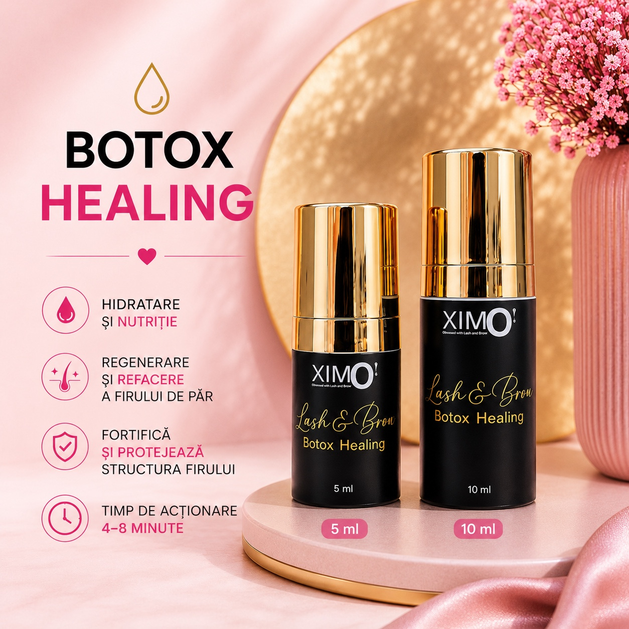 Botox healing