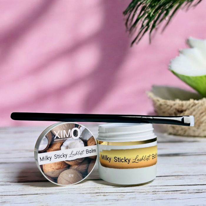 Sticky lashlift balm + pensula Fluffy [1]