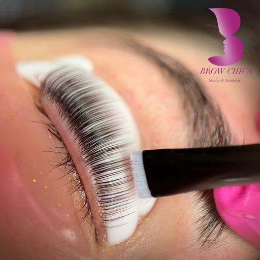 Sticky lashlift balm + pensula Fluffy [3]