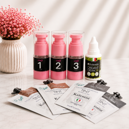 KIT Laminare - Lami Set 15 ml + set vopsea gene&sprancene