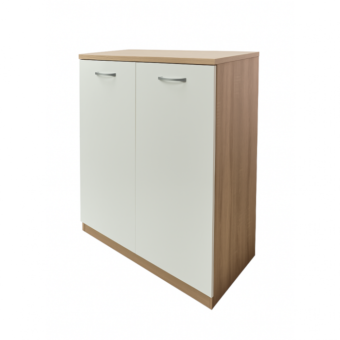 Comoda Star, Masura 80x80x40cm, Culoare Sonoma/Alb , PAL 18mm [2]