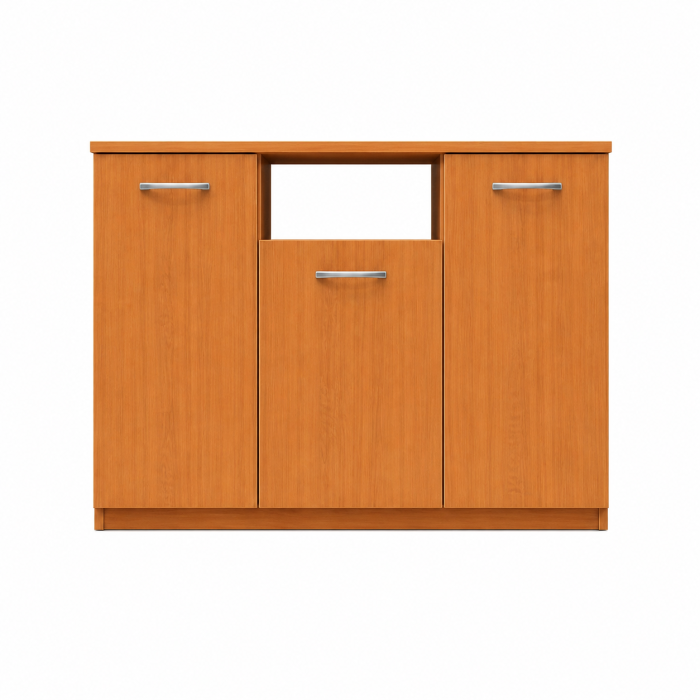 Comoda TV DARIA, 120x80x45 cm, Culoare Cires, PAL 18mm [2]
