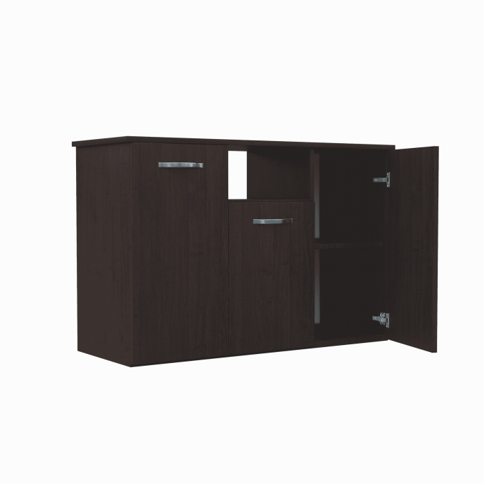 Comoda TV DARIA, 120x80x45 cm, Culoare Wenge, PAL 18mm [3]