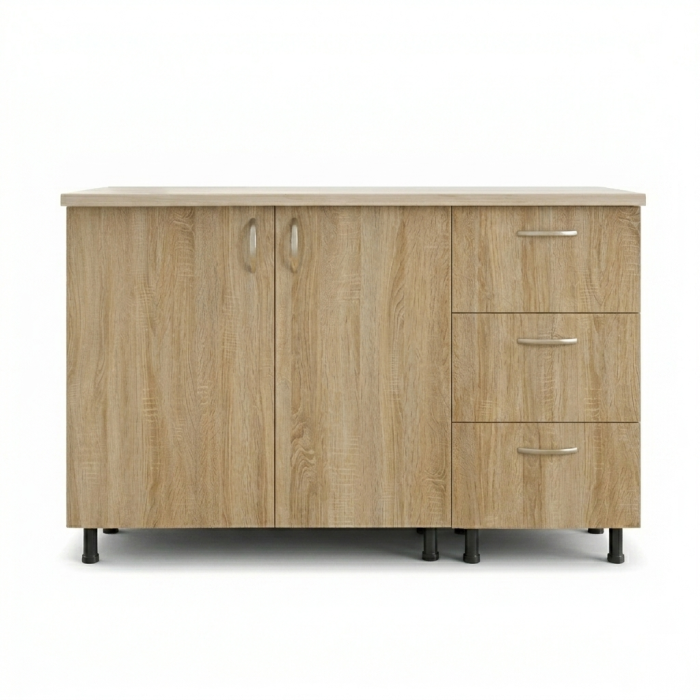 Corp inferior bucatarie 120 cm Sonoma cu blat PAL 18 mm [3]