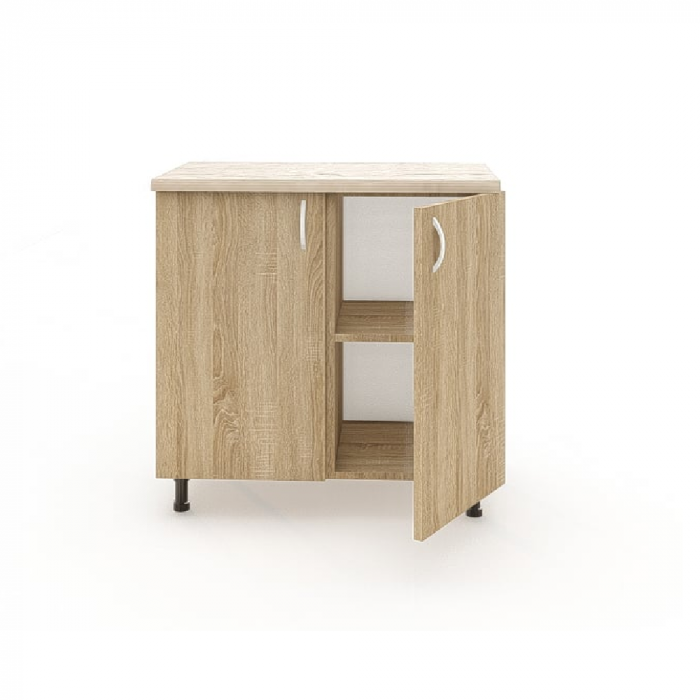 Corp Inferior Bucatarie  L80X50XH90CM, Culoare Sonoma, Pal 18mm [3]