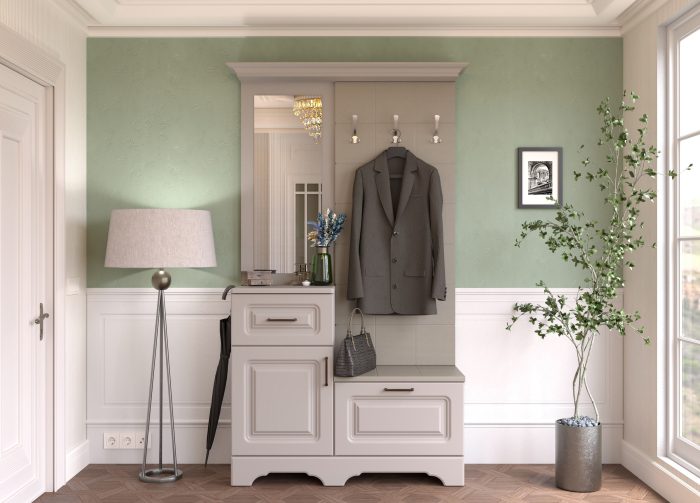 Cuier Boston Tapitat, Masura 205 x 44 x 113 cm, Culoare Casmir [1]