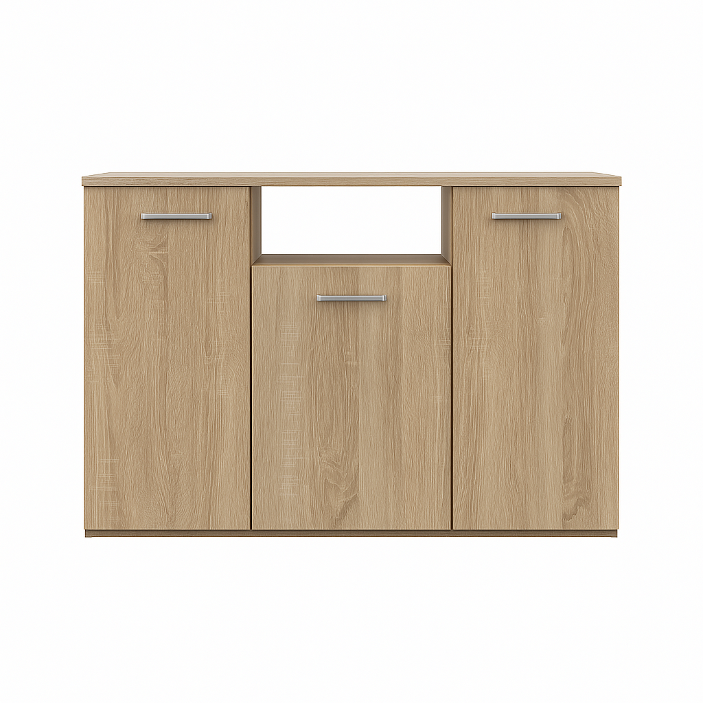 Dormitor Barcelona,  Material Pal 18mm, Culoare Sonoma [3]
