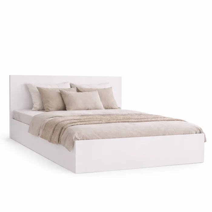 Dormitor Barcelona,  Material Pal 18mm, Culoare ALB [3]