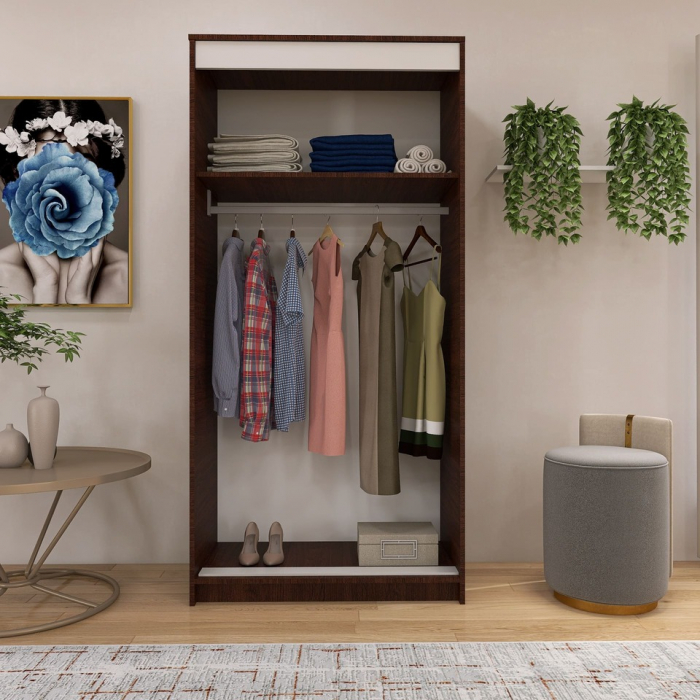 Dressing Barcelona, 200x100x50 cm, Culoare Wenge din pal de 18 mm [4]