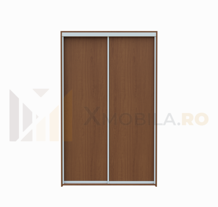Dressing cu 2 Usi Glisante Cires, H200x120x60cm, bara de Umerase si 5 Polite de Depozitare Pal 18 mm [4]