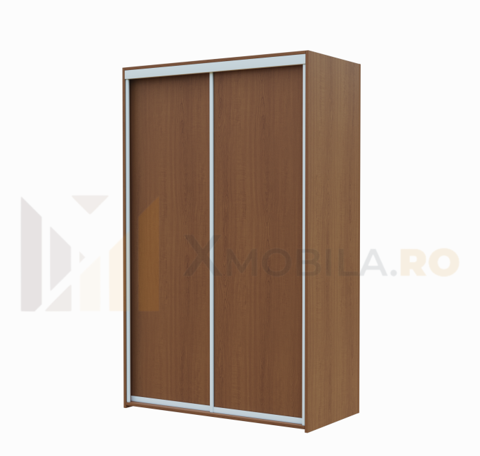 Dressing cu 2 Usi Glisante Cires, H200x120x60cm, bara de Umerase si 5 Polite de Depozitare Pal 18 mm [3]