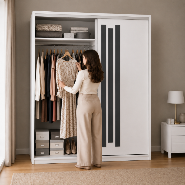 Dressing Leno H200x 150 x 60 cm, PAL 18 mm [3]