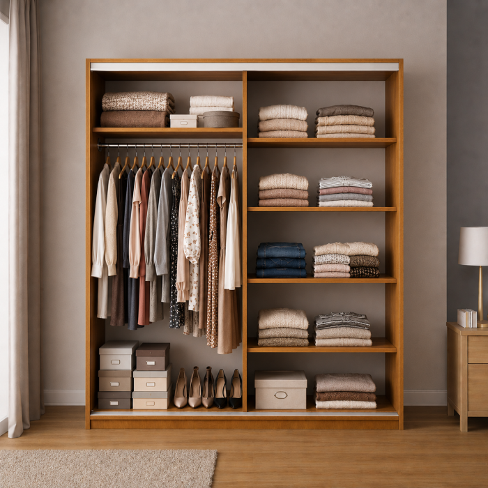 Dressing Leno H200x 180 x 60 cm, PAL 18 mm [4]