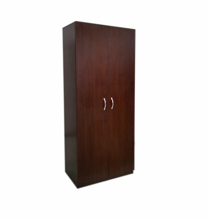 Dulap cu 2 Usi si 4 Rafturi , Culoare Wenge, Feronerie Premium, Pal de 18mm [5]