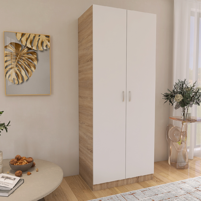 DULAP SONOMA CU ALB MOBISTORE [4]