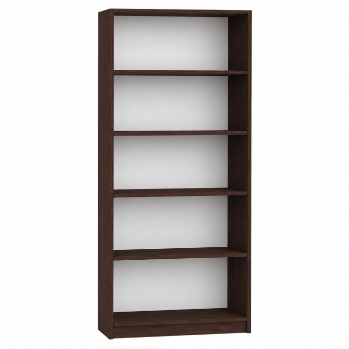 Etajera Birou Deco Wenghe cu 4 Polite de Depozitare Dimensiuni : 200x70x35 [2]