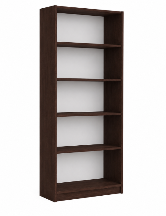 Etajera Birou Deco Wenghe cu 4 Polite de Depozitare Dimensiuni : 200x70x35 [3]