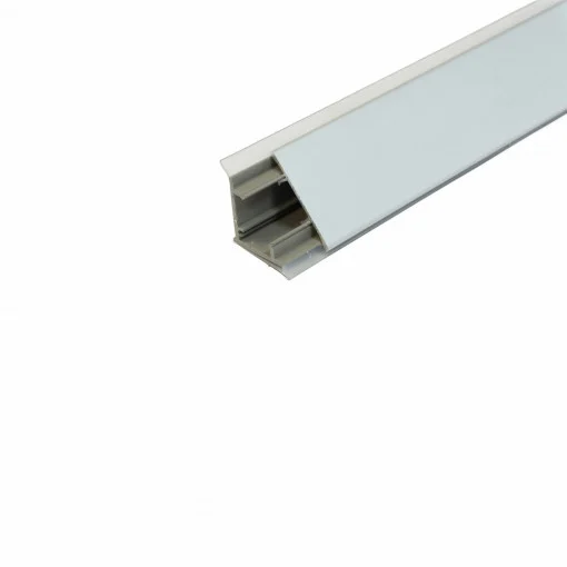 Inaltator blat model IT /plinta antistrop + accesorii, plastic cu insertie din aluminiu, 27x28x42 mm, L=2000 mm, finisaj aluminiu [2]
