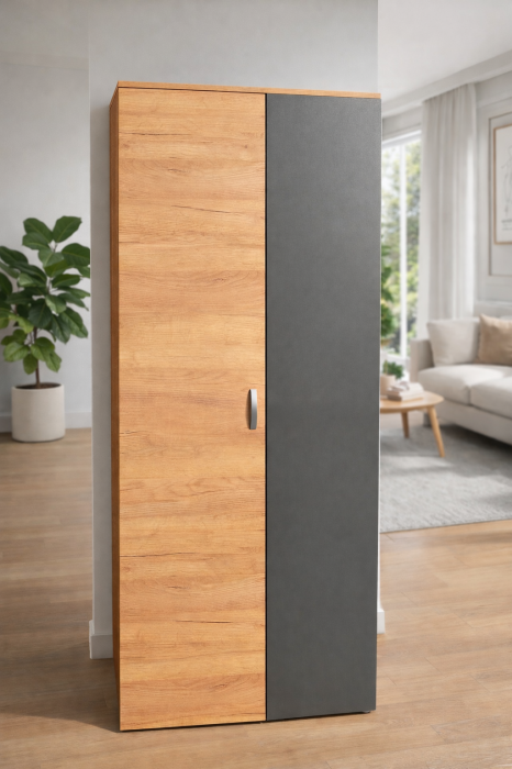 Living Royal V4 310 cm, Stejar Auriu & Gri Antracit – Mobilier Living Modern PAL 18 mm [7]